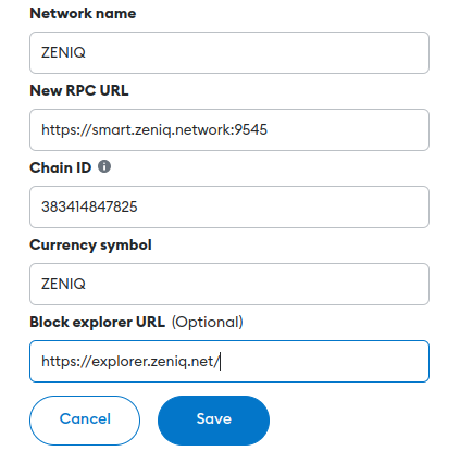 Metamask Settings